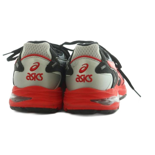 【中古】アシックス × キコ HS2-S Gel-MC Plusスニーカー シューズ US9.5 27.5cm 赤 グレー 1201A194 ■SH メンズ_4