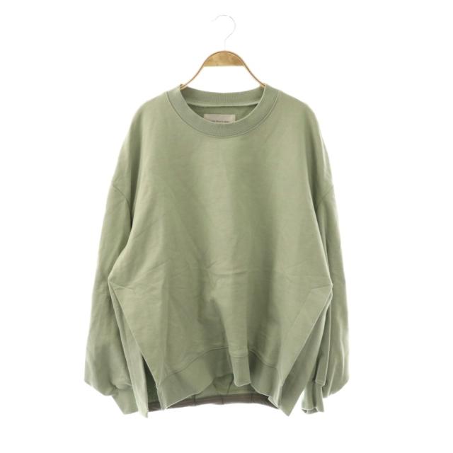 【中古】リヒトベシュトレーベン ハードジャージーアンサンブルプルオーバースウェットトップ トレーナー 長袖 1 黄緑