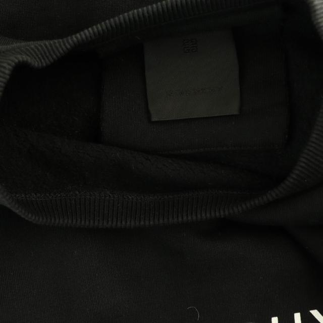 【中古】ジバンシィ GIVENCHY BMJ0CB3Y6Aリバースロゴスウェット トレーナー 長袖 コットン S 黒_8