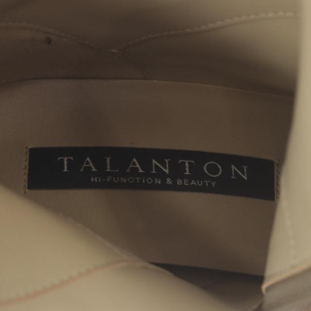 【中古】ダイアナ DIANA タラントンバイ TALANTON by ブーツ ロング ハイヒール スクエアトゥ 22.5cm グレージュ_5