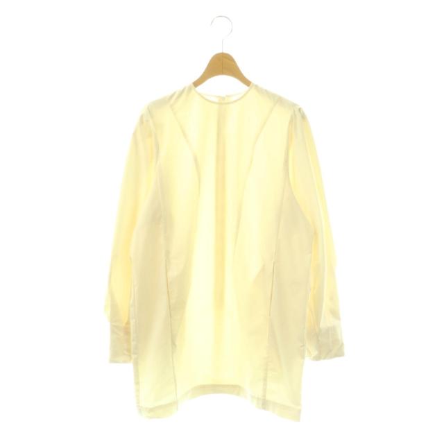 【中古】ソルム エイティーシックス Sorm'86 ブラウス 長袖 プルオーバー チュニック F アイボリー