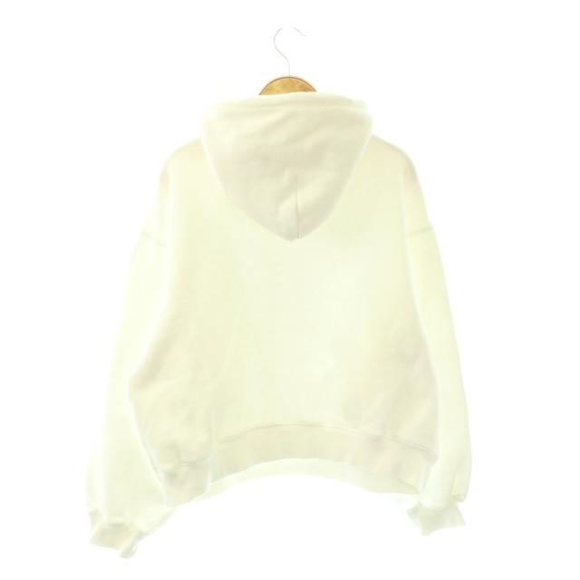 【中古】アレキサンダーワン 4CC3242101 ESSENTIAL TERRY HOODIE パーカー プルオーバー 長袖 S ホワイト_1
