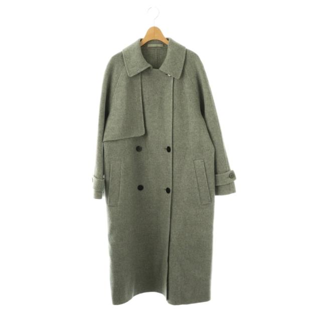 【中古】セオリーリュクス theory luxe NEW MOTION BOHELI コート 38 グレー /AQ ■OS レディース