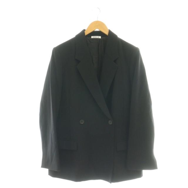 【中古】ドゥーズィエムクラス エブリデイアイライク 24AW Essential ジャケット テーラード ウール 総裏地 38 黒