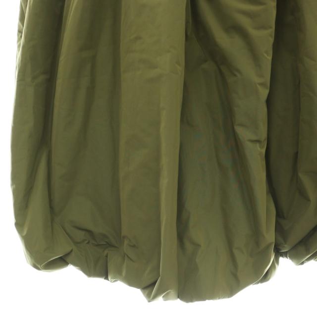 【中古】未使用品 ガーゼ Gauze 25AW ライトコズミックスカート フレア ボリューム F カーキ /CX ■OS ■SH_3