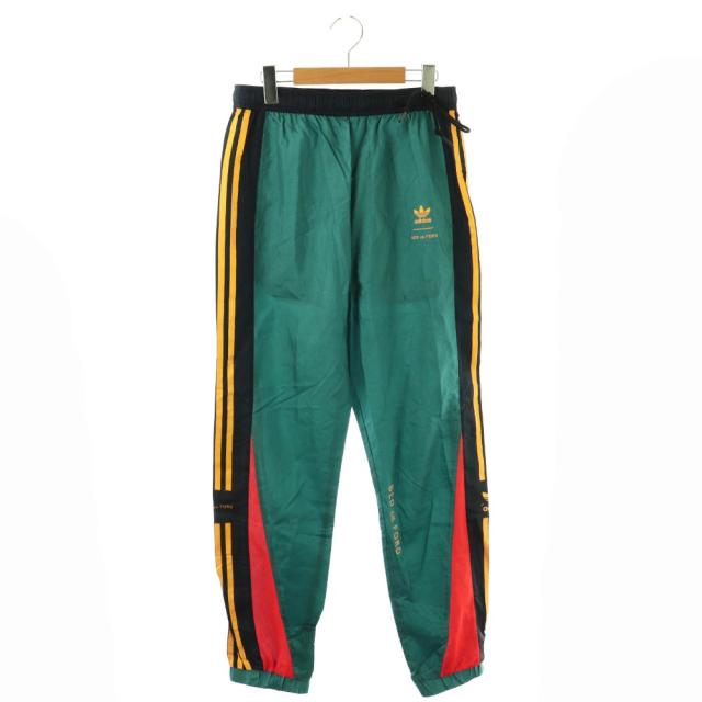 【中古】アディダスオリジナルス adidas originals by BED J W FORDTRACK PANTSトラックパンツ イージー M グリーン
