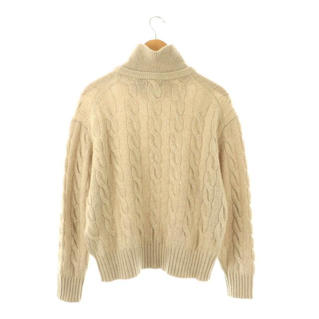 【中古】ポロ バイ ラルフローレン 25AW ニット セーター 長袖 カシミヤ混 M ベージュ /DO ■OS ■SH レディース_1