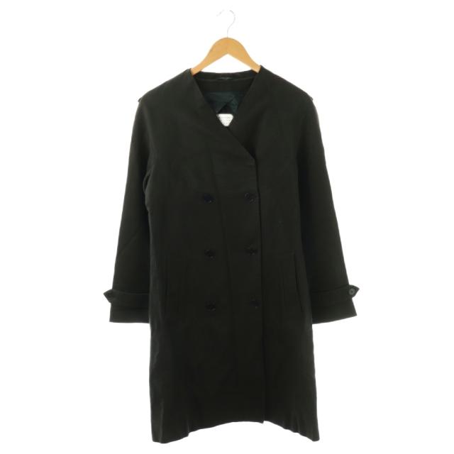 【中古】メゾンマルジェラ 1 Maison Margiela 1 スプリングコート ノーカラー I40 黒 /NR ■OS レディース