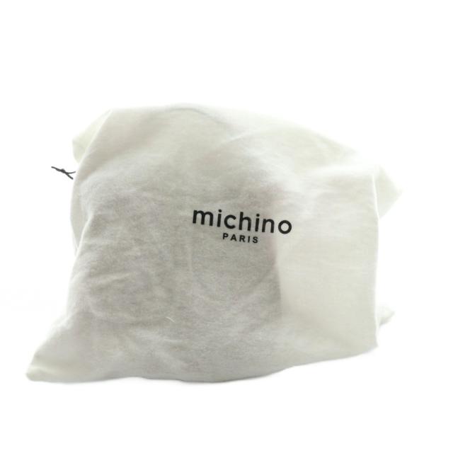 【中古】ミチノパリ michino PARIS LUTECE NANO ルテス ナノ バッグ ハンド ショルダー 2WAY レザー 紫 パープル_7