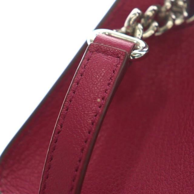 【中古】ミチノパリ michino PARIS LUTECE NANO ルテス ナノ バッグ ハンド ショルダー 2WAY レザー 紫 パープル_8