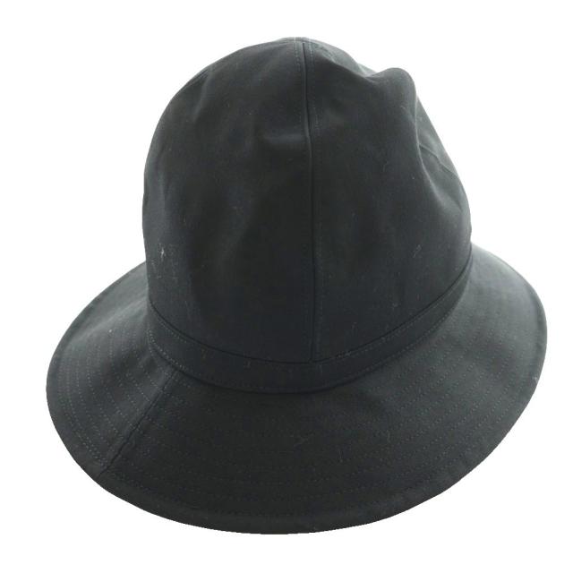 【中古】ヨウジヤマモトプールオム フェドラハット ウール 3 黒 ブラック HE-H09-100 /SS ■OS ■A メンズ
