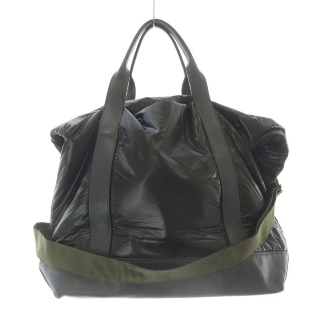 【中古】サカイ sacai Dry Bagドライ バッグ ミディアム ショルダーバッグ カーキ 緑 20-0128 /SR ■SH メンズ