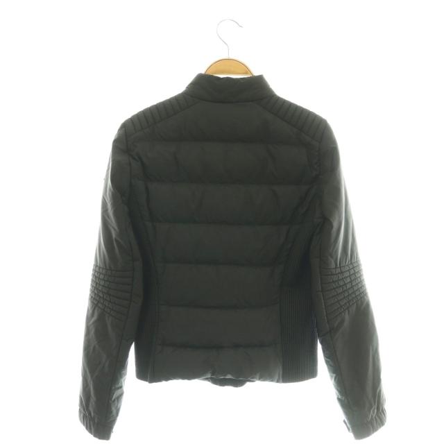 【中古】プラダ PRADA 三角プレート ダウンジャケット ジップアップ 38 ブラック 290545 /DF ■OS レディース_1