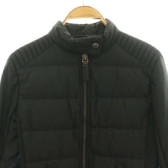 【中古】プラダ PRADA 三角プレート ダウンジャケット ジップアップ 38 ブラック 290545 /DF ■OS レディース_3