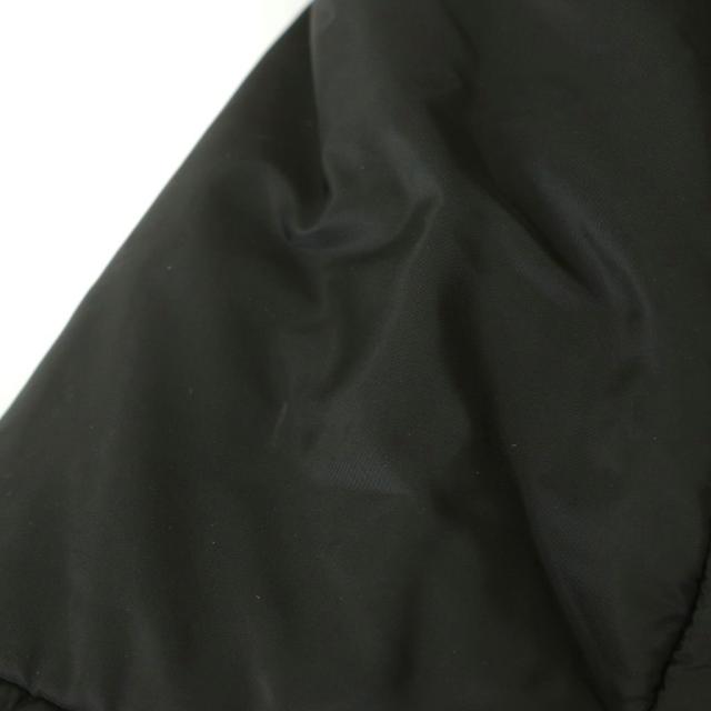 【中古】プラダ PRADA 三角プレート ダウンジャケット ジップアップ 38 ブラック 290545 /DF ■OS レディース_7