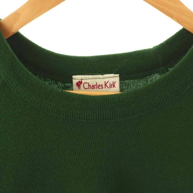 【中古】ザエンノイプロフェッショナル The ennoy Professional クルーネックニット セーター 長袖 XL 緑