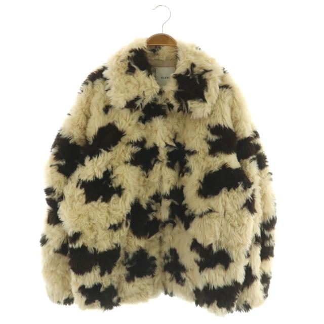 中古】クラネ CLANE 24AW COW BOA BLOUSON カウ ボアブルゾン フェイク