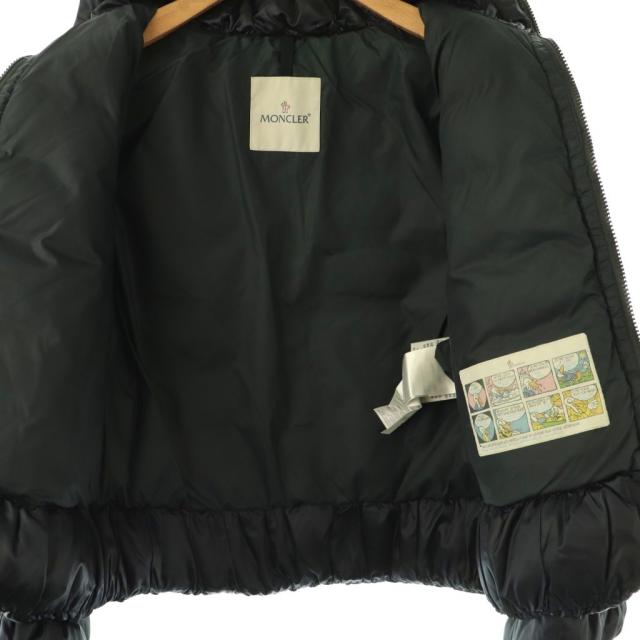 【中古】モンクレール × サカイマリコ ダウンジャケット アウター ジップアップ 152?p グレー ネイビー /DO ■OS_2
