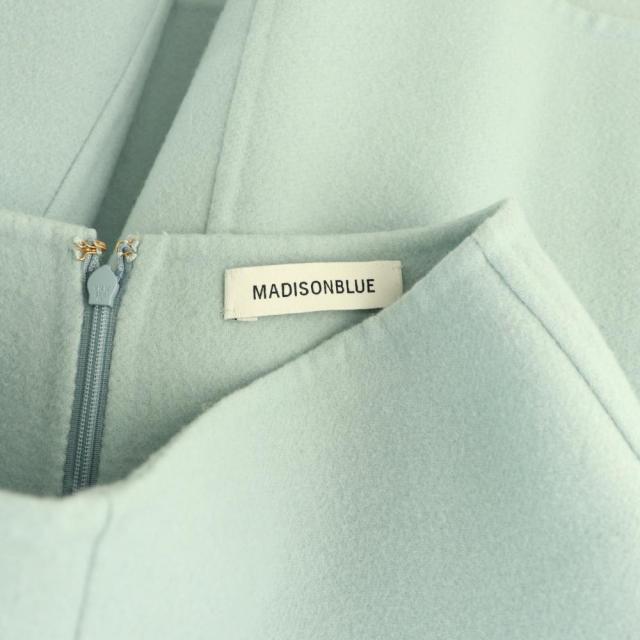 【中古】マディソンブルー MADISONBLUE リバーフレア スカート ウール ロング S 水色 /CX ■OS レディース_4