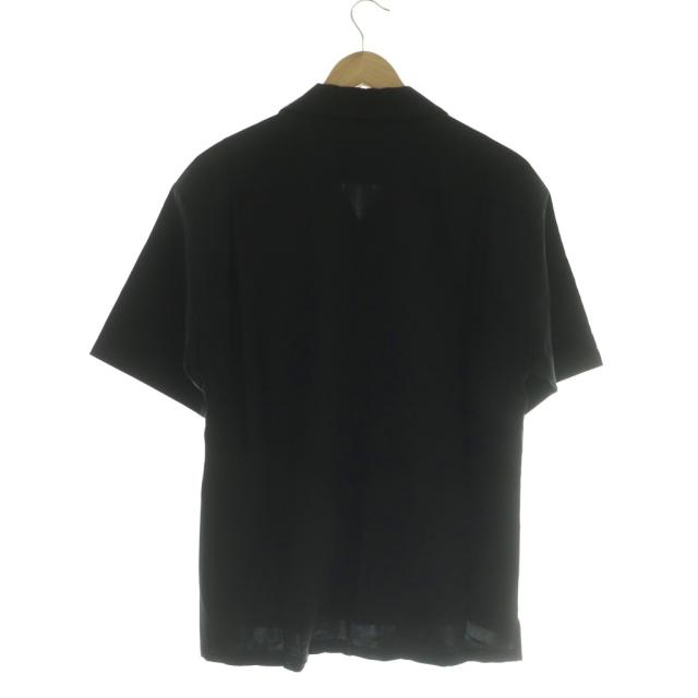 【中古】ソーイ SOE From Elesewhere オープンカラー半袖シャツ 開襟シャツ 1 ブラック /DF ■OS ■SH メンズ_1