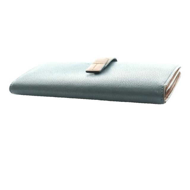 【中古】ロエベ LOEWE バーティカルウォレット 二つ折り財布 レザー 茶 ブラウン /SS ■OS ■OH レディース_3