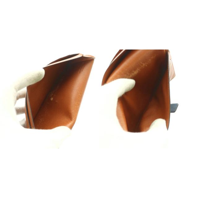 【中古】ロエベ LOEWE バーティカルウォレット 二つ折り財布 レザー 茶 ブラウン /SS ■OS ■OH レディース_5