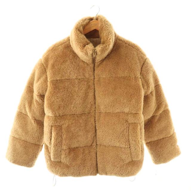 【中古】未使用品 アグ オーストラリア UGG australia Emmalyn UGGfluff Puffer Jacket ボアジャケット S 茶