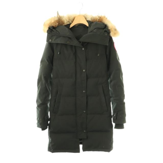 【中古】カナダグース CANADA GOOSE Mackenzie PARKA コート ダウンコート アウター S ブラック 2302JL /DF ■OS レディース