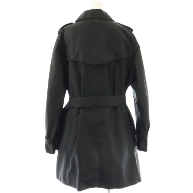 【中古】バーバリー ロンドン BURBERRY LONDON 中綿ライナーベスト付きトレンチコート 44 ブラック /ES ■OS ■SH_1