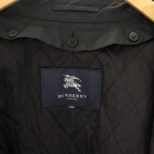【中古】バーバリー ロンドン BURBERRY LONDON 中綿ライナーベスト付きトレンチコート 44 ブラック /ES ■OS ■SH_6