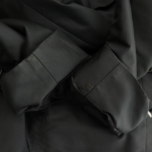 【中古】バーバリー ロンドン BURBERRY LONDON 中綿ライナーベスト付きトレンチコート 44 ブラック /ES ■OS ■SH_8