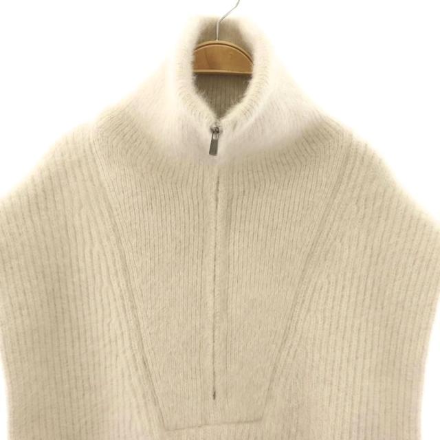 【中古】カオス CHAOS 24AW ブルーフォックススキッパーニット ベスト F ベージュ /HK ■OS ■SH レディース_2