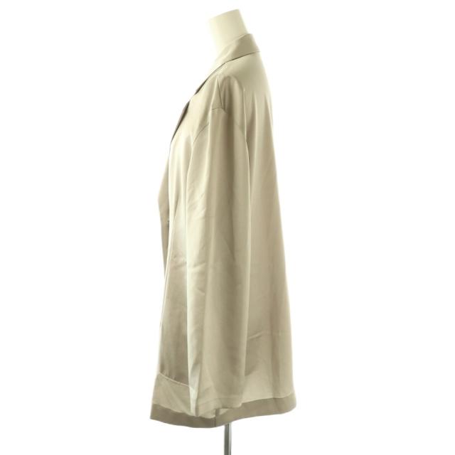 【中古】未使用品 プラステ PLST ×HARU NOBUMURATA トリアセサテンシャツジャケット 薄手 S グレー /CX ■OS