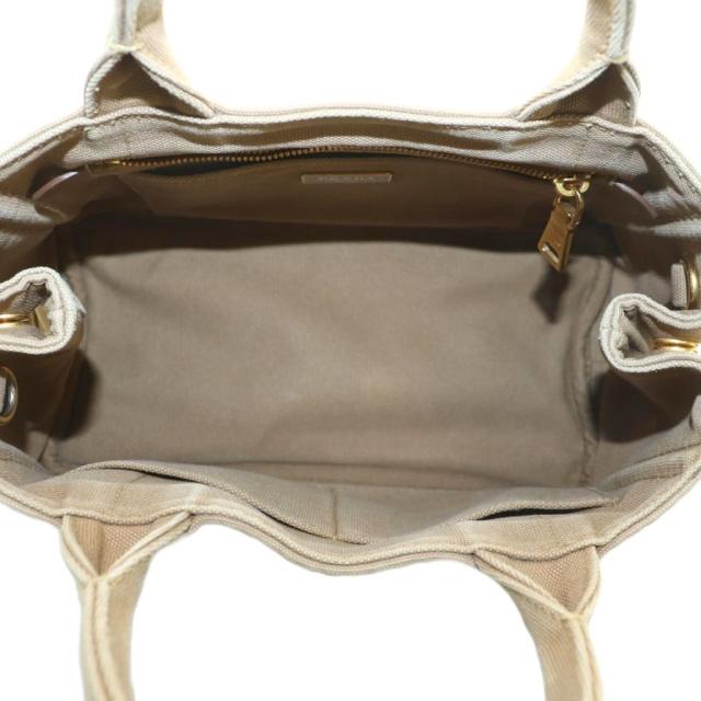 【中古】プラダ PRADA カナパ 2WAY トートバッグ ショルダーバッグ キャンバス 茶 1BG439 /MI ■OS レディース_5