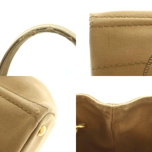 【中古】プラダ PRADA カナパ 2WAY トートバッグ ショルダーバッグ キャンバス 茶 1BG439 /MI ■OS レディース_8
