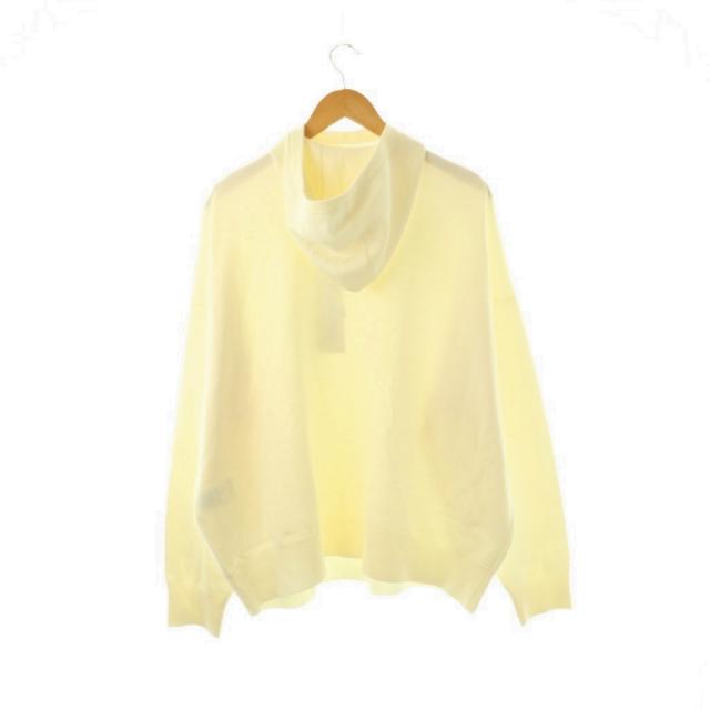 【中古】未使用品 ナゴンスタンス 26SS knit parker ニットパーカー 長袖 M アイボリー /DO ■OS レディース_1