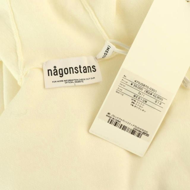【中古】未使用品 ナゴンスタンス 26SS knit parker ニットパーカー 長袖 M アイボリー /DO ■OS レディース_4