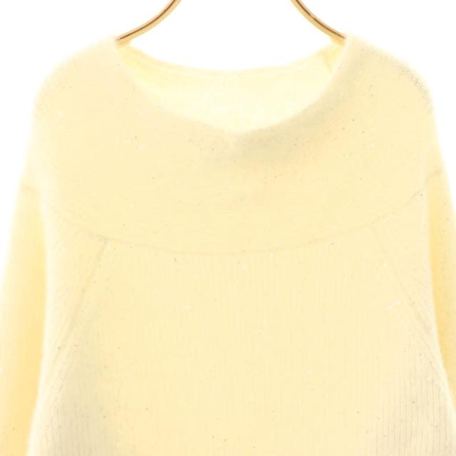 【中古】デプレ トゥモローランド 25AW フォックスカシミヤオフショルダープルオーバー ニット セーター 長袖 F_2