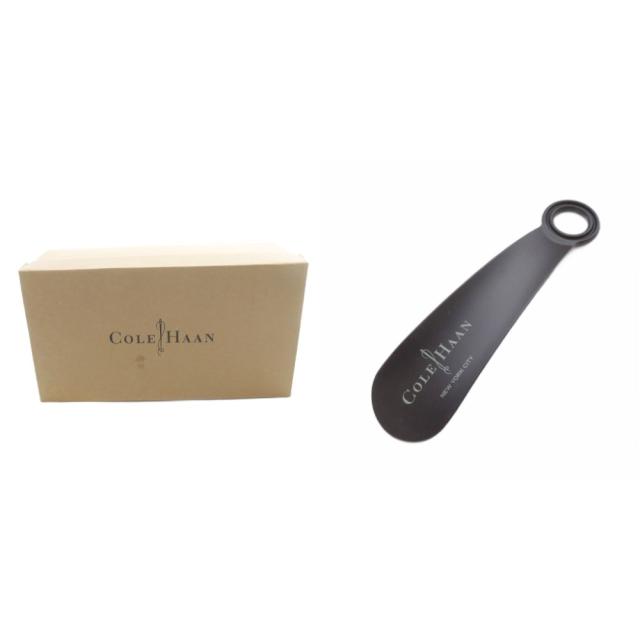 【中古】コールハーン COLE HAAN AIR GRANT ドライビングシューズ デッキシューズ レザー 8.5 茶色 /SR ■AD メンズ