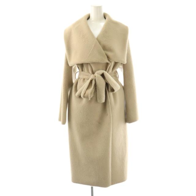 【中古】ハーリップトゥ Her lip to 24AW Grace Wrap Coat コート S ベージュ /AQ ■OS レディース