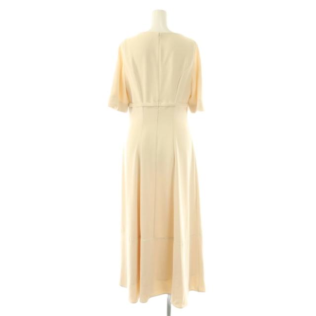 【中古】ハーリップトゥ Her lip to 25SS Adelaide Slit Sleeve Belted Dress ワンピース M ライトベージュ /AQ