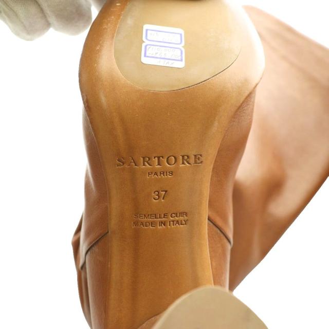 【中古】サルトル SARTORE ロングブーツ 37 茶 ブラウン /SS ■OS レディース_7