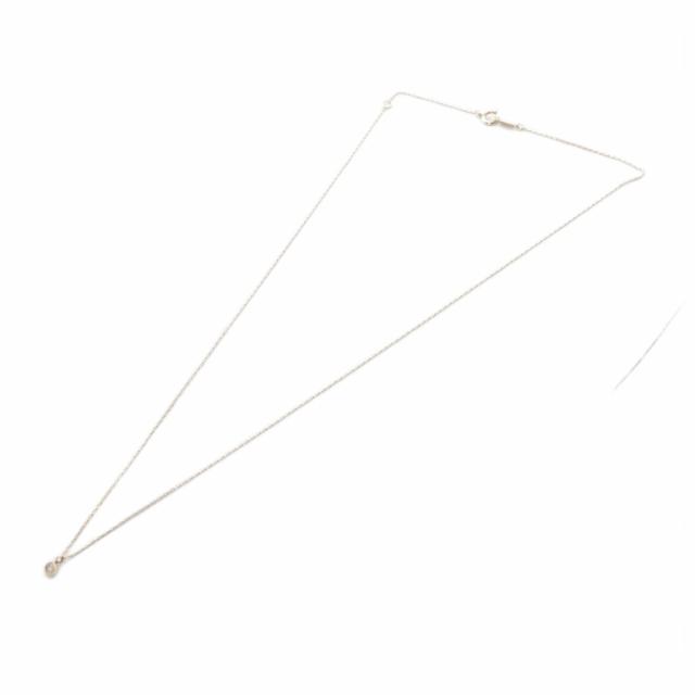 【中古】VENDOME AOYAMA ヴァンドーム青山 ネックレス 一粒ダイヤ K10 イエローゴールド /SR レディース_6