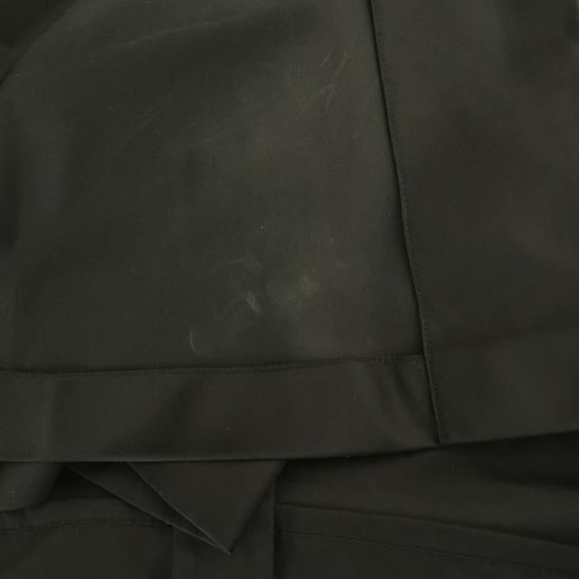 【中古】プラダ PRADA フロントボタンフレアスカート ミモレ ロング 38S 黒 /NR ■OS レディース_6