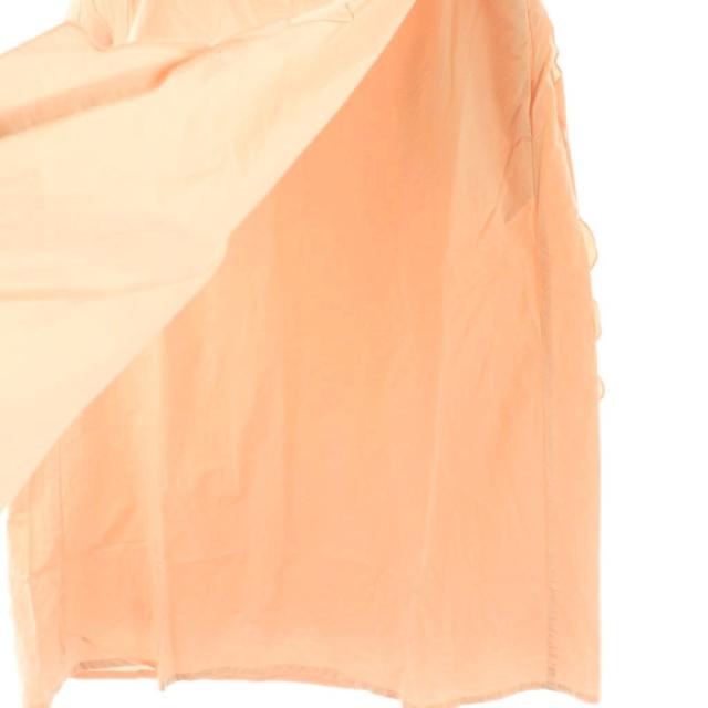 【中古】未使用品 ローブデポー ROBE de PEAU R305 JOUJOU APRON SKIRT スカート ロング フレア F ピンク /NR ■OS_2