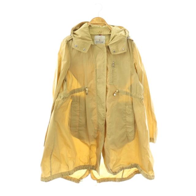 【中古】モンクレール MONCLER JOSEPHINE ジョセフィーヌ ナイロン コート ジャンパー 1 ベージュ 49056-05-53172