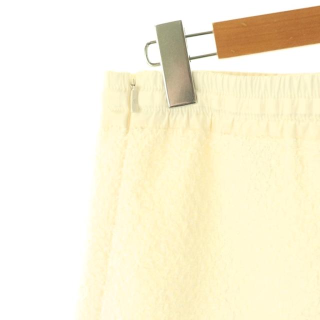 【中古】モンクレール MONCLER SHORT SHORTS ツイードレイヤー ショートパンツ コットン 40 アイボリー /NR ■OS_4