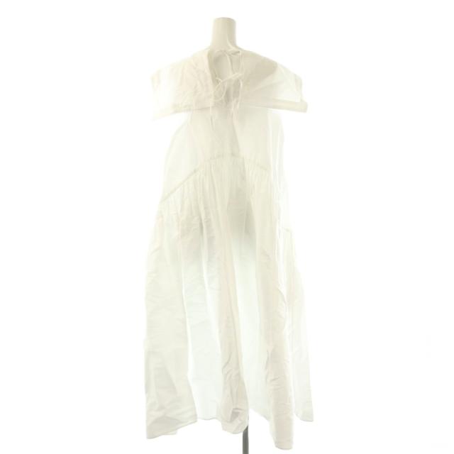 【中古】シーニュ Cygne seicochan セーラーワンピース ノースリーブ 白 /CX ■OS レディース_1