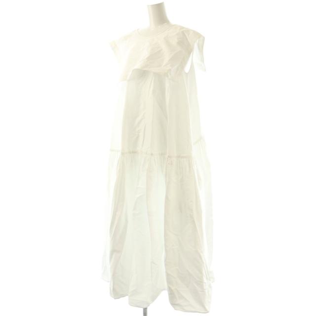 【中古】シーニュ Cygne seicochan セーラーワンピース ノースリーブ 白 /CX ■OS レディース_2