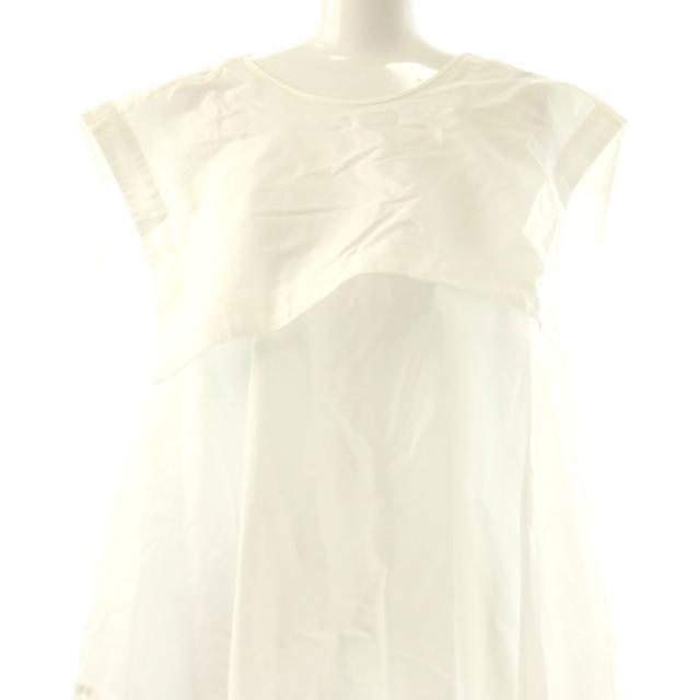 【中古】シーニュ Cygne seicochan セーラーワンピース ノースリーブ 白 /CX ■OS レディース_3
